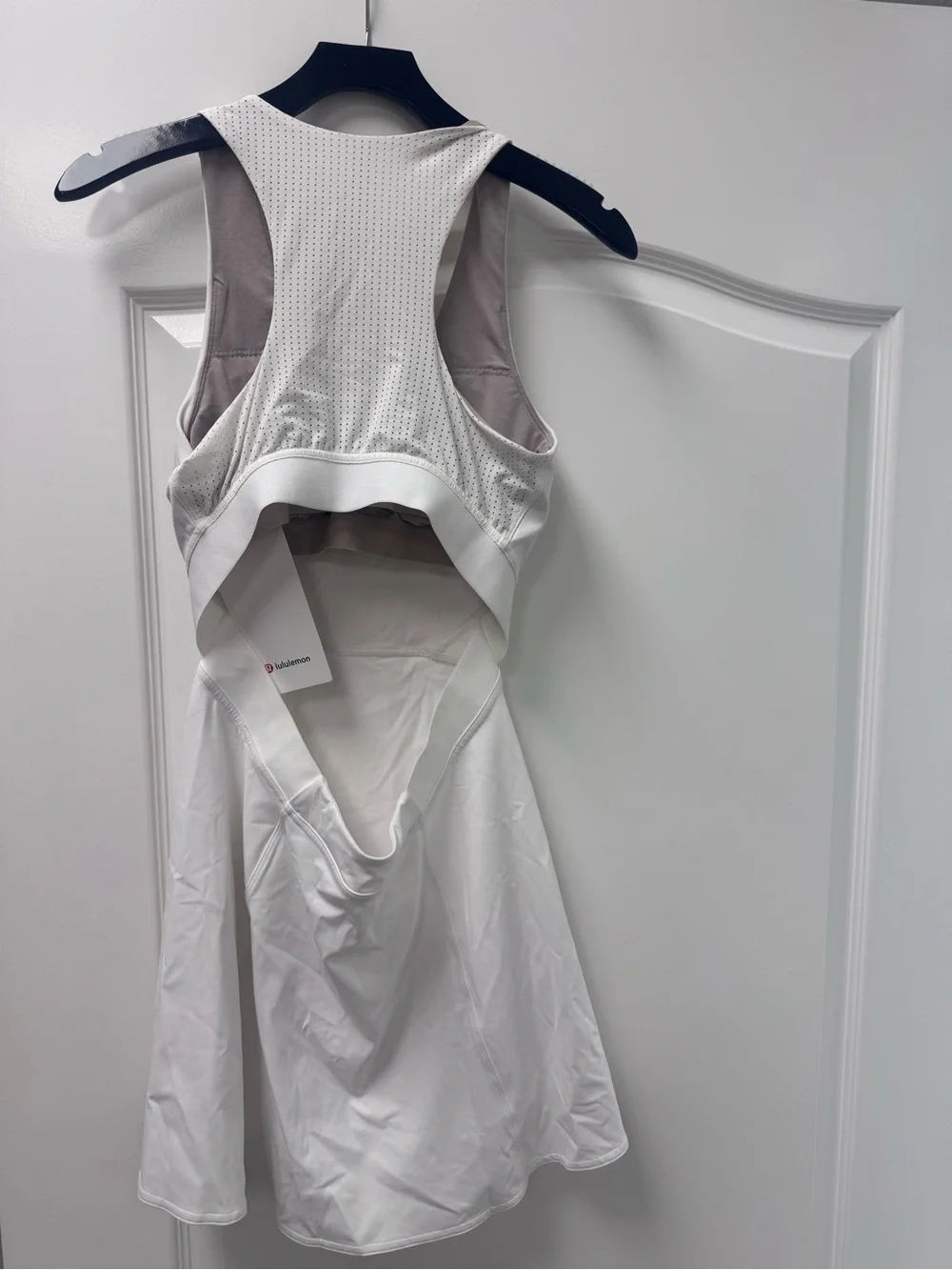 lululemon athletica White Racerback Tennis Dress